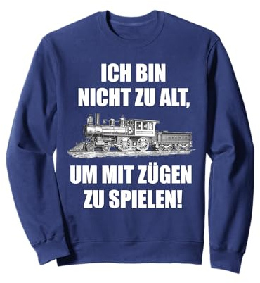Modellbahn Dampflok Spur H0 Z N Modellbau Sweatshirt