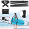 Odoland Tragegurt mit Decktasche von Paddle Board SUP, Verstellbarer Hochleistungs-Tragegurt Stand Up Paddle Board Träger/Aufbewahrungsschlinge für Surfbretter, Paddleboards, Longboards und Kajaks