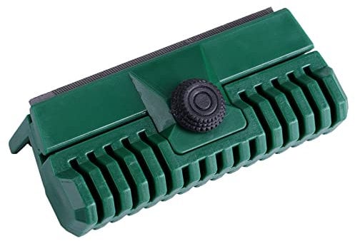 11x 6 x 4cm Chainsaw Guide Bar Dresser, Saw Bar Dresser Bar Rail Dresser Universal Chainsaw Sharpener Sharpening File Chainsaw Tool (Green)