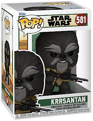 Funko POP! Star Wars: BoBF - Black Krrsantan With BG - Star Wars: the Book Of Boba Fett - Collectable Vinyl Figure - Gift Idea - Official Merchandise - Toys for Kids & Adults - TV Fans