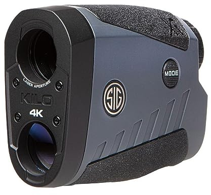 Sig Sauer KILO4K 6 x 22 mm Tactical Hunting Durable High Accuracy 4000 Yards Reflective Range Digital Bluetooth Laser Monocular Rangefinder | Circle + Milling Grid Reticle