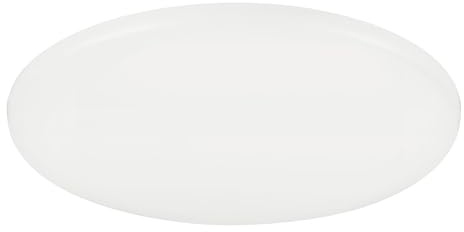 EGLO LED Deckenleuchte Rapita, runde Einbauleuchte | Deckenlampe aus Aluminium und Kunststoff in Weiß, Einbaustrahler in warmweiß, Ø 21,5 cm