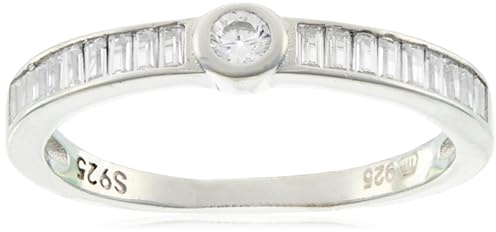 Beneto Ring Timeless Silver Ring with Zircons AGG303L - Circuit: 54 mm sBE1266-54 Marke, Estándar, Nicht-Edelmetall, Kein Edelstein