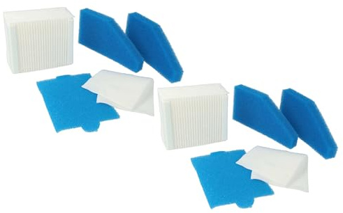 vhbw Filter-Set kompatibel mit Thomas Aqua+ Multi Clean X8 Parquet