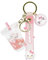 LAKIND Anime Schlüsselanhänger, Rosa Kawaii Keychain, Gifts Niedliche Schlüsselanhänger Geburtstagsgeschenk,Handy Rucksäcken Deko, Geburtstag Weihnachten Kinder Geschenk