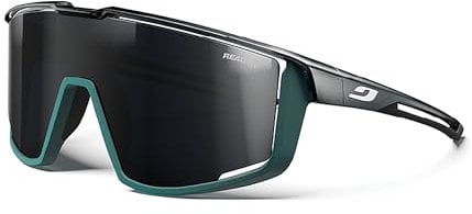 Julbo Lunettes de soleil - FURY - Hommes - Noir Translucide Brillant/Vert Mat - Photochromique 0 <> 3