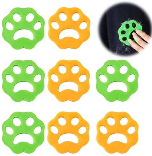 9 Stück Tierhaarentferner Waschmaschine,Fusselbälle Waschmaschine,Hundehaare Waschmaschine,Haarfänger Waschmaschine,Fusselbälle Waschmaschine,Wiederverwendbarer Tierhaarentferner Für Wäsche