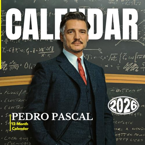 Pedro Pascal 2026 Calendar