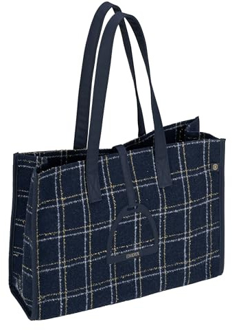 Eskadron Shopping Tasche BOUCLÉ Navy Heritage HW 25/26