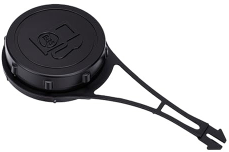 Akozon Lawn Mower Fuel Cap with Tethered Design and Gasket, Fuel Tank Cap Replacement for Briggs Stratton B S 550E 550EX 625E 675EX 725EX 799585