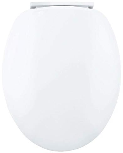 Wirquin 20718118 Abattant WC avec frein de chute Chut déclipsable, blanc