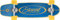 Flying Wheels Stewart Regal LGSK8 FW Longskate, Teal, 28.25