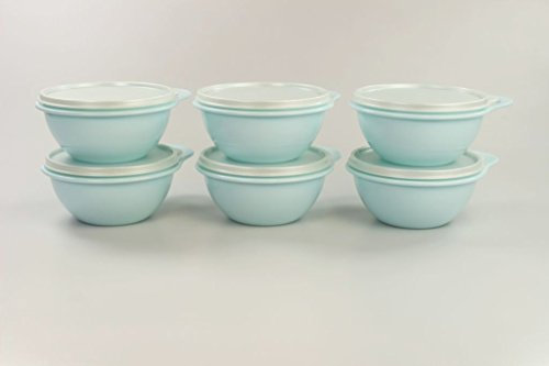 TUPPERWARE (6) 600 ml Maximilian Rührschüssel hellblau 10097