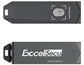 eSecuFIDO-FD210 FIDO2 Fido U2F Fingerprint USB-A Schwarz