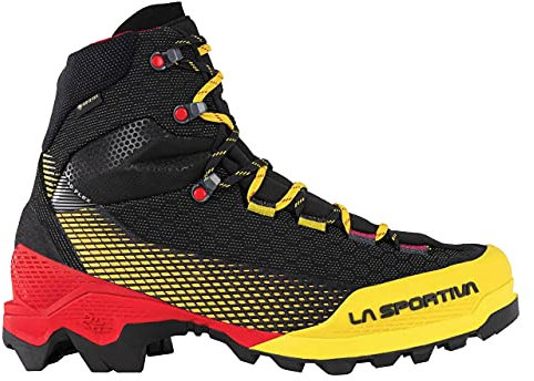 La Sportiva Herren Aequilibrium St GTX Wanderstiefel, Black Yellow, 43 EU