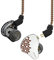 keephifi KBEAR Rosefinch In-Ear-Kopfhörer, In-Ear-Monitor, IEM Kopfhörer kabelgebundene HiFi-Ohrhörer, Earbuds Wired Headset mit HD-Mikrofon für Musik und Anrufe (Braun mit mikro)