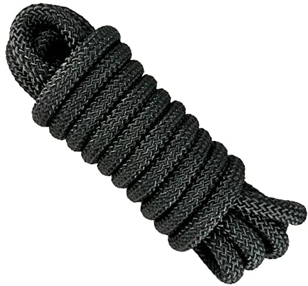 12MM Cuerda de poliéster Alta tenacidad. 5M. Negro
