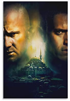 Prison Break TV-Serie Poster Leinwand Kunst Dekoratives Gemälde Bild Druck Modern Familie Junge Mädchen Schlafzimmer Wohnzimmer Dekoration Wanddekoration Poster 30 x 45 cm