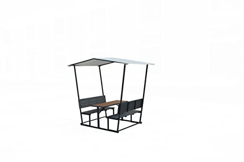 greemotion Garten-Set Ombra, anthrazit, inkl. Dach, ca. 248 x 220 x 133 cm
