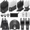 VEVOR Hojas de Sierra Oscilante 30 Piezas Universal Multifunción Liberación Rápida 8 Tipos de Hojas Herramientas Oscilantes para Madera Metal Plástico para Dewalt Milwaukee Hitachi Chicago Craftsman