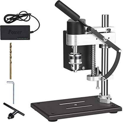 Electric Bench Drill, 7 Speed Press Pillar Drill Drill Press Workbench Repair Tool Mini Drill Bench Press Stand Drill Press Stand Industrial Bench Drill Mini Drill Press Workbench