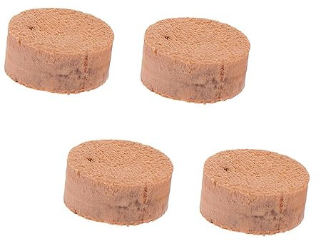 Mikinona 4Stücke Korkpads Für Tuba Wasserklappen Zubehör Hochwertige Korkmatten Für Blasinstrumente Tuba Ersatzteile