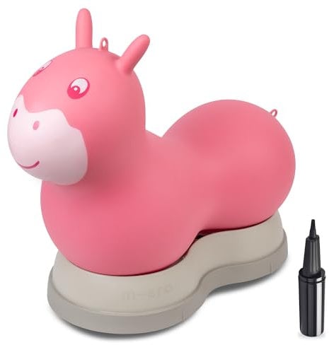 Micro Scooters | Children's Air Hopper | Bouncy Space Hopper | Boys & Girls Toy | 18 months+ | Pale Pink
