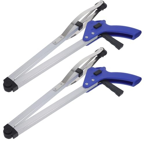 Healvian Faltbarer Müllsammler 31.50In Aluminium Greifzange Müllaufnahme Werkzeug Für Senioren Garten Outdoor Müllgreifer Pickup Zubehör