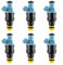 Einspritzdüsen Für BMW 3 Für E30 E36 5 E34 8 E31 7 E32 E38Z1 0280150715 1734776 6Pcs Auto Kraftstoff Injektor Einspritzdüsen