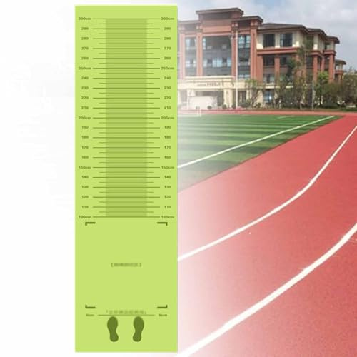 Gummi Long Jump Pad, 350CM * 90CM Anti-Rutsch-Praxis Messmatte, Hohe Dichte TPE, Erweitern Und Verdicken, Silent Training Equipment Für Yoga, Pilates, Skipping Rope