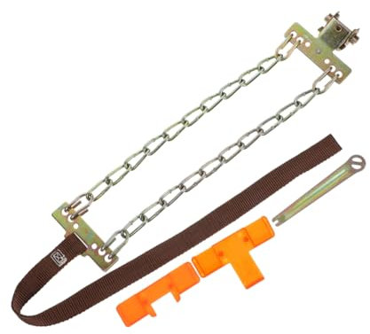 Zerodeko Emergency Winter Tire Chains for Cars Auto Chains Easy-fit Design Made of Strong Iron Maximize Stability Essential for Cold Weather