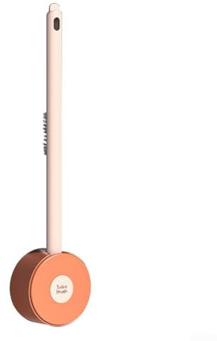 Brosse WC multifonction pour camping-car, convient pour toilettes, éviers et baignoires (rose)