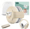 Robofun Casque Anti Bruit Bébé, 2 en 1 Casque Anti Bruit Pour Bébés et Tout-Petits Jusqu'à 48 Mois, Protection Auditive, Réglable, Amélioration du Sommeil, Avion, pour la Vie&les Fêtes - Beige