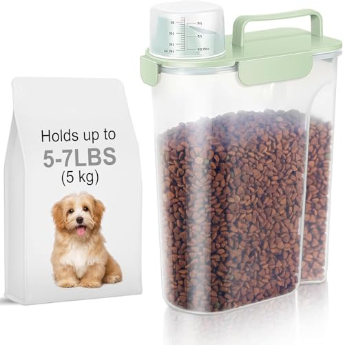 5L Pet Food Storage Container for Cat, BPA-Free Dog Food Container for Home