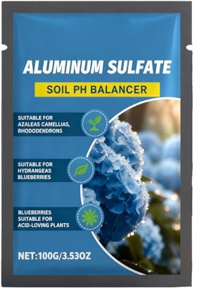 Amendement Du Sol Pour Hortensia – Formule Minérale Granulaire, Mélange Acidifiant De Jardin, Changeur De Tonalité De Fleurs, Agent D'alimentation Des Racines | Formule De Traitement Minéral Pour L’en