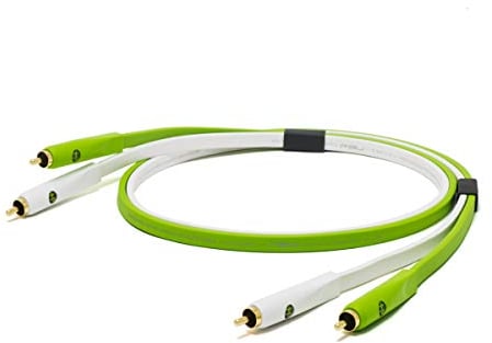 NEO BY OYAIDE D + RCA CLASS B (RCA - RCA) Cavo Piatto Altissima Qualità 1 Metro