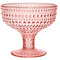 Iittala Kastehelmi Dessertschale, Glas, Lachsrosa, 12.3 x 12.3 x 11 cm