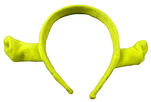 12X PAIRS OF QUALITY SHREK EARS, DREAMWORKS SHREK THE THIRD 3, IDEAL FOR PARTY BAG