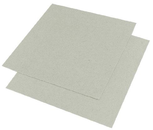 sourcing map a12041300ux0230-2 pc 5.1x 5.1 placas de horno microondas reparación de parte de mica hojas