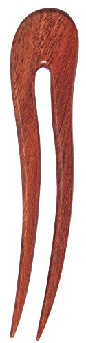Marycrafts Palos Para El Pelo De Madera Con Doble Pincho Horquillas Para Cabello