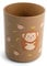 Lulabi Singe gobelet, plastique rehaussé, 6 mois 230 ml, marron