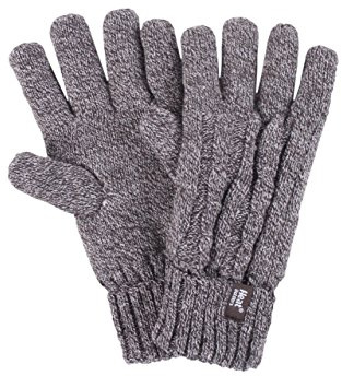 HEAT HOLDERS Damen 1 Paar Heatweavergarn Handschuhe mit Wärmerückhaltungswert 2,3 - Kitz S/M