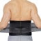 NEOtech Care Rückenbandage aus Neopren - Doppelten Bändern für Kompression (Schwarz, L)