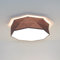 XL Deckenleuchte KANTO eckig in grau 4-flammig 52x52cm 4x E27 blendfreies Licht modern für Wohnzimmer Schlafzimmer Deckenlampe