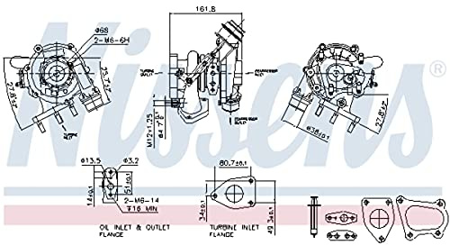 NISSENS 93233 Charger Turbo