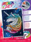 Mammut 8011923 Sequin Art Paillettenbild Einhorn, Steckbild, Komplettset mit Styropor-Rahmen, Bildvorlage, Pailletten, Steckstiften, Anleitung, Bastelset für Kinder ab 6 Jahre