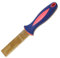 Brass Putty Knife,Putty Scraper Drywall Scraper with Rubber Handle Paint Scraper,Paint Remover for Wood,Wallpaper Scraper, Painting Tool,25mm