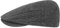 Brixton Unisex-Erwachsene Hooligan Snap Cap Zeitungskappe, Grau/Schwarz, MEDIUM