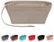 Soyizom Filz Handtasche Organizer Geldbörse Organizer Filz Insert Bag Organizer Multi-Taschen Einkaufstasche in Tasche für Frauen (Groß, Beige)