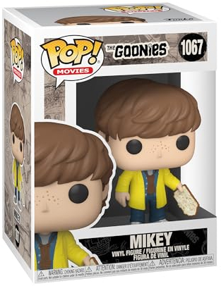 Funko Pop! Movies: The Goonies-Mikey with Map Vinyl - Figurine en Vinyle à Collectionner - Idée de Cadeau - Produits Officiels - Jouets pour Les Enfants et Adultes - Movies Fans